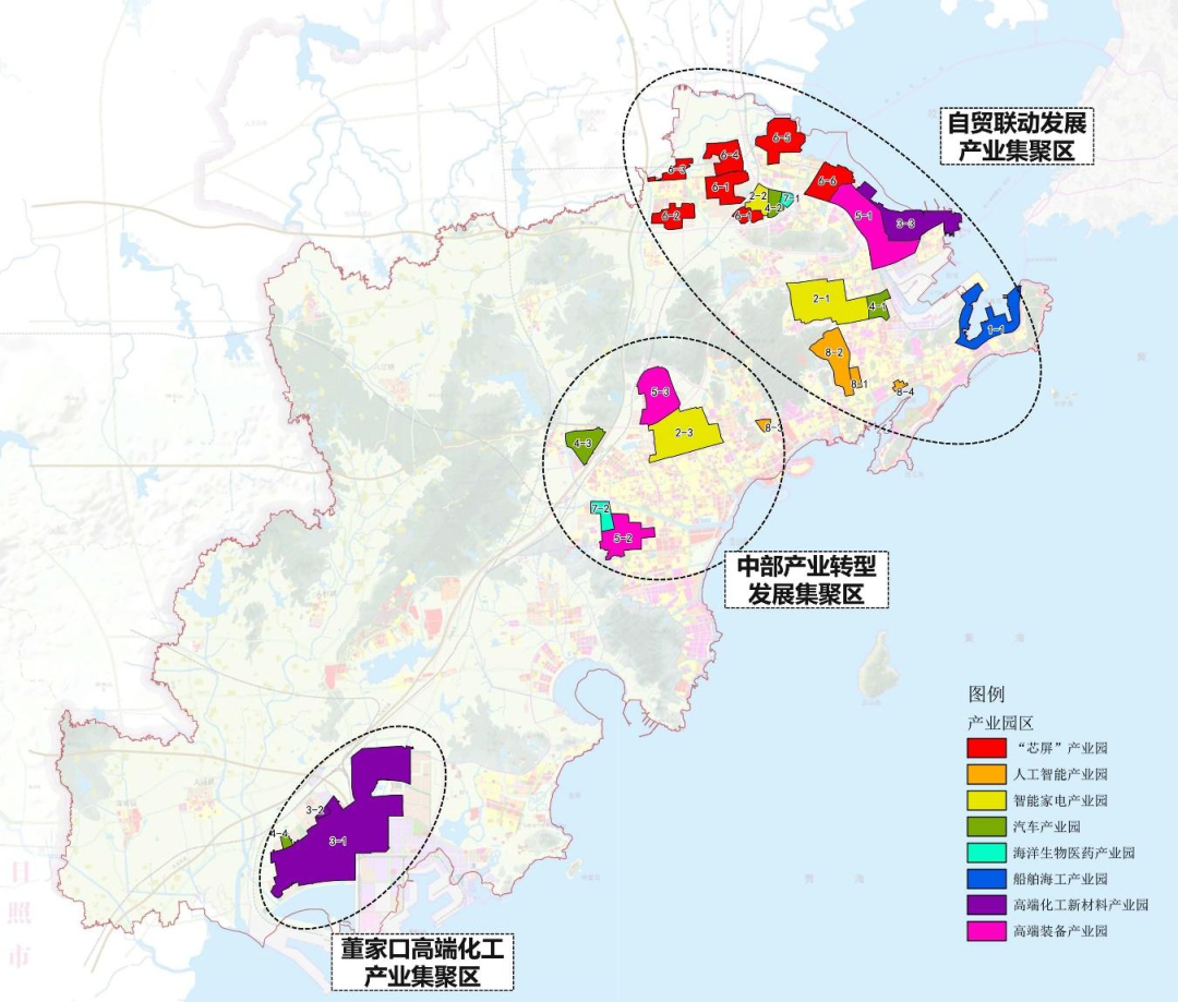 黄岛新区最新版规划图，塑造未来城市蓝图展望