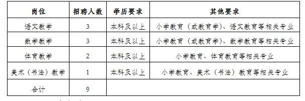 榆树市小学最新招聘信息概览